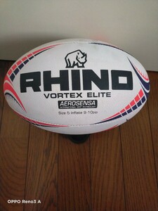 ラグビーボール 5号 RHINO RUGBY BALL, MATCHBALL ワケあり 