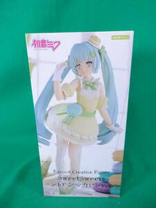 08/H944★初音ミク　Exc∞d Creative Figure SweetSweets-シトロンマカロンver.-★未開封