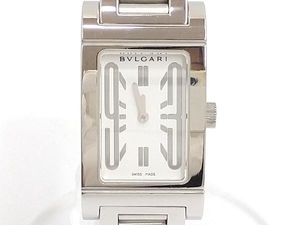 【ポリッシュ済み】BVLGARI ブルガリレッタンロゴ クォーツ レディース 腕時計 RT39S J22798