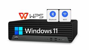 D500/HP 800G6/CPU i7-10700/RAM 16GB/M.2 NVMe512GB+3.5HDD 1TB/WIN11Pro/Office WPS/Wi-Fi（無線LAN）+Bluetooth