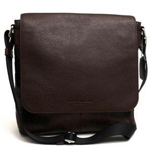 COACH コーチ ショルダーバッグ F72220 CHARLES SMALL MESSENGER IN SIGNATURE チャールズ スモール メッセンジャー シグネチャー スムー