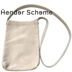 【Hender Scheme】美品 レザー サコッシュ ミニ ショルダー バッグ