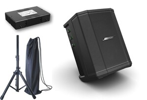 Bose S1 Pro system スピーカースタンドセット ボーズ ポータブルPAシステム 専用バッテリー付 送料無料 新品