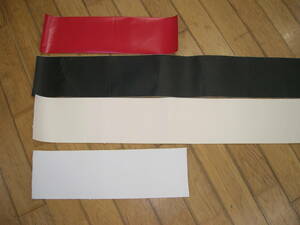 ◎現品限り　テント・シート用補修粘着テープ　赤・黒・アイボリー・白色　まとめて　半端値打品　