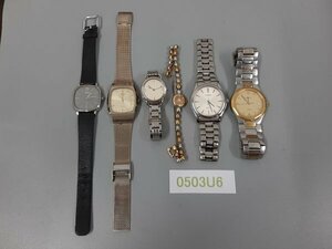 0503U6　時計　腕時計　ジャンク品　おまとめ　SEIKO　CITIZEN　TISSOT　アニエスベー