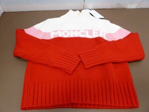 未使用　MONCLER/モンクレール　セーター　レディース　MAGLIONE TRICOT CICLISTA　参考価格157.300円　セレクトショップ在庫　558I