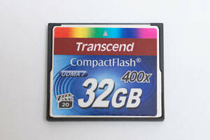 #81aa Transcend トランセンド 32GB CFカード コンパクトフラッシュ 400x UDMA