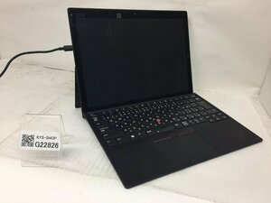 ジャンク/ LENOVO 20KKS4VL01 ThinkPad X1 Tablet Gen 3 Corei5-8世代 メモリ不明 ストレージ無し 【G22826】
