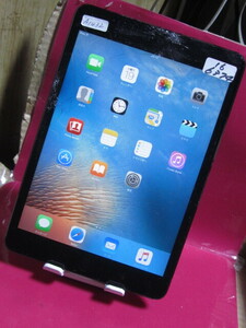 ジャンク　iPad mini A1432 Wi-Fi　8型　黒　初期化済み　難　16-6374