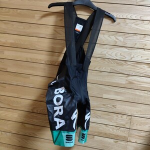 支給品　ビブショーツ　Bora-Hansgrohe ボーラハンスグローエ　Sportful　ペーター・サガン　ロードバイク　自転車　サイクルジャージ　