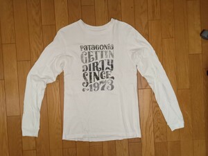 パタゴニア　patagonia　ロングTシャツ サイズXS 白