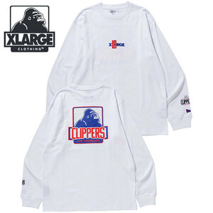 【SIZE:XL】XLARGE × New Era × NBA CLIPPERS STANDARD LOGO LS TEE 2022 SPRING COLLECTION