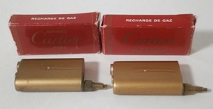 2個セット カルティエ ガスライター用 リフィールタンク 2個 未使用箱付き Cartier