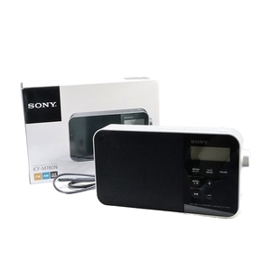SONY ICF-M780N ソニー FM/AM/ラジオNIKKEI PLLシンセサイザーラジオ 2019年製 電源コード 箱付き 008FEZFI12