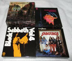 ヘヴィ・メタル Black Sabbath ブラック・サバス / DU特典ボックス 4種セット