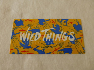 ワイルドシングス WILDTHINGS ステッカー WILDTHINGS ワイルドシングス wildthings