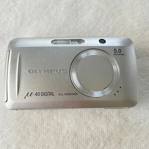 ジャンク　オリンパス ミュー40 OLYMPUS μ-40 コンパクトデジタルカメラ