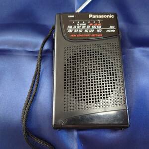 【動作確認済み・受信OK】 Panasonic パナソニック ポータブル ラジオ RF-551 ワイドFM対応 電池端子サビあり