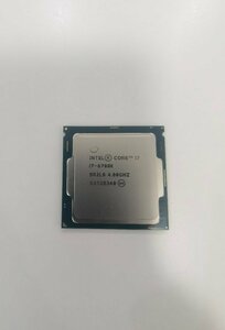 Intel CPU Core i7 6700K LGA【中古】CPU