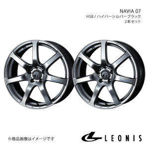 LEONIS/NAVIA 07 ムラーノ Z50 アルミホイール2本セット【19×8.0J 5-114.3 INSET45 HSB】0039585×2