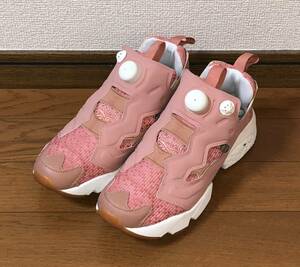 REEBOK INSTA PUMP FURY OFF TG RUSTIC CLAY BD3007 23.5cm リーボック ポンプフューリー ピンク ホワイト ガムソール 白 instapump og