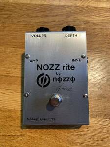 1円スタート！NOZZO EFFECTS NOZZ rite ファズライト　クローン　fuzz rite ゲルマニウムトランジスタ　フルシアンテ⑧