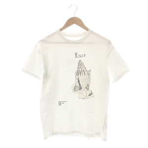 ユニフォームエクスペリメント uniform experiment FRAGMENT DONDI WHITE / S/S TEE Tシャツ カットソー 半袖 1 白 ホワイト