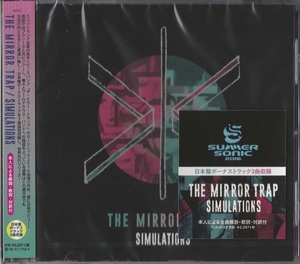 送料無料☆ 新品未開封 ☆ THE MIRROR TRAP / SIMULATIONS 日本盤CD ☆2016年 PLACEBO RADIOHEAD HIVES QUEENS OF THE STONE AGE