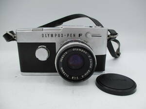 中古 カメラ オリンパス OLYMPUS PEN-FV F.ZUIKO AUTO-S 38mm 1:1.8 ※動作未確認 ／A