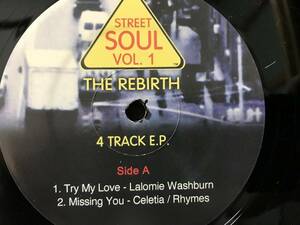 THE REBIRTH 4 TRACK EP // Lalomie Washburn / Celetia / Rhymes / Wayne Marshall / Mary Rose
