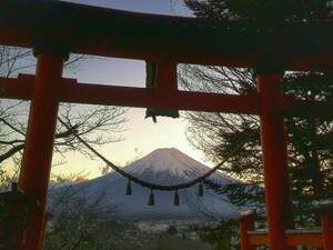 世界遺産 富士山24 写真 2L版 額付き