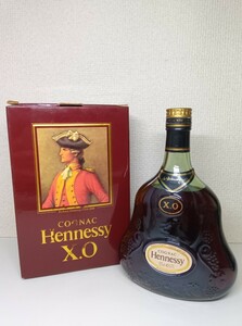 【一円スタート 未開栓】 Hennessy ヘネシー XO 金キャップ グリーンボトル 700ml 箱付き