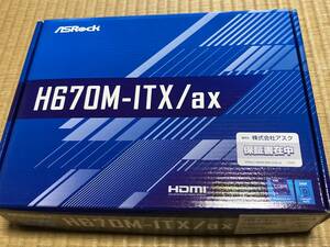 ASrock H670M-ITX/ax Win11 Pro認証