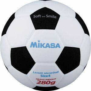 【新品】MIKASA（ミカサ）スマイルサッカーボール 4号球 ホワイト×ブラック 【SF428WBK】