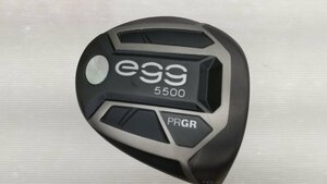 ■中古訳あり■ドライバー プロギア egg 5500　10.5° M-37フレックス ヘッドカバー無、クラウンに小さい凹みのような当たり傷あり