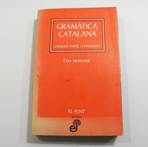 K1/洋書 カタロニア語の文法本 初級 GRAMTICA CATALANA CURS ELEMENTA 1977年 /古本古書
