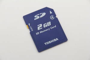 2GB SDカード　TOSHIBA