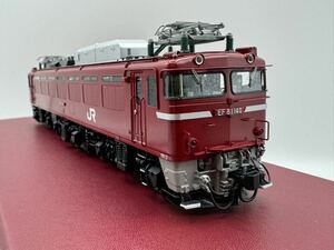 完売品 現役機 ムサシノモデル EF81 140号機 双頭連結器 JR東日本 超精密真鍮製 メーカー完成品