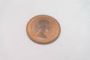 エリザベス女王 2世 SOUTH AFRICA 1957 コイン 硬貨 アフリカ