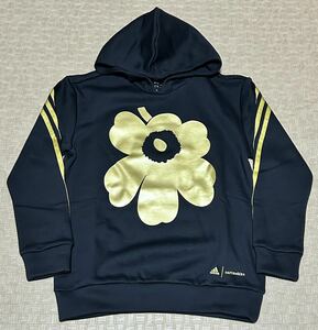 adidas×MARIMEKKO・アディダス ×マリメッコ スウェット パーカー 裏起毛・150・新品