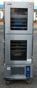 (西濃営業所止商品)ニチワ クール ワゴン CW-451G 冷蔵 運搬車 W800D890H1750mm 100V 5～10度 144kg 冷蔵庫 2005年製 クールワゴン
