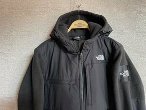 THE NORTH FACE Denali Hoodie ノースフェイス デナリ フーディ フリース ジャケット ブラック 黒 L NA71952 アウトドア 防寒 防風 軽量 