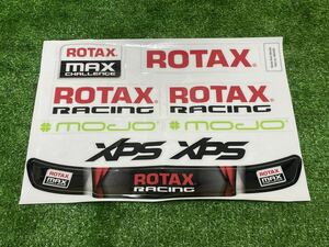 #02469 新品未使用 ROTAX RACING 純正 MAX MOJO XPS ステッカー
