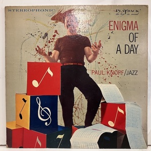 ●即決LP Paul Knopf Trio / Enigma of a Day Plp501st j37790 米オリジナル、Dg Stereo ポール・ノップ