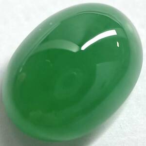 (天然本翡翠2.960ct)m 約9.8×7.1mm ルース 裸石 宝石 ジュエリー jade jadeite ジェダイト DA0/DA0 K