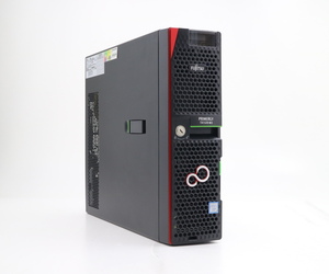 【Win2016Sever】 富士通 PRIMERGY TX1320 M3 (Xeon E3-1220 v6 3GHz/16GB/600GBx3台/RAID5構成/DVD) キー付