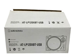 【動作保証】 audio-technica AT-LP120XBT-USB レコードプレーヤー ワイヤレス ターンテーブル 開封済 未使用 T8764812