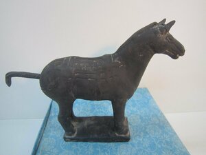 中国古代 秦兵馬俑 レプリカ(馬）