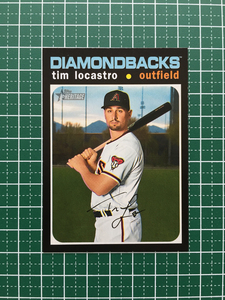 ★TOPPS MLB 2020 HERITAGE HIGH NUMBER #698 TIM LOCASTRO［ARIZONA DIAMONDBACKS］ベースカード 20★