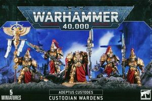 【アデプトゥス・カストーデス】 カストーディアン・ウォーデン Custodian Wardens[01-11][WARHAMMER40,000]ウォーハンマー